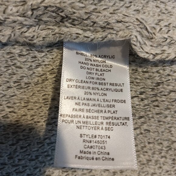 Women's Monteau Long Sleeveless Cardigan Size Large - Picture 8 of 8